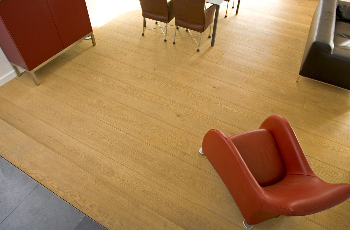 Chateau Biarritz Natural Oak Brushed & Oiled Wide Plank Flooring - BCAS01